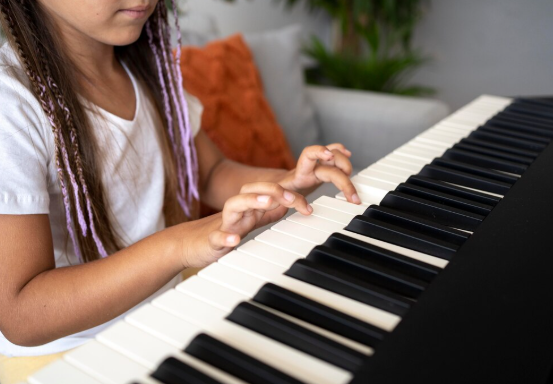 Traditional piano lessons